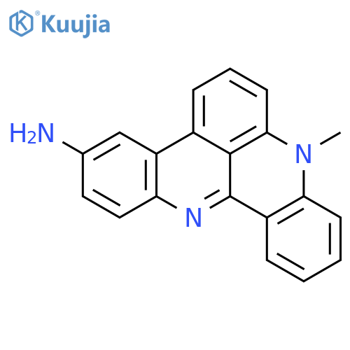 8H-QUINO[4,3,2-KL]ACRIDIN-3-AMINE, 8-METHYL- structure