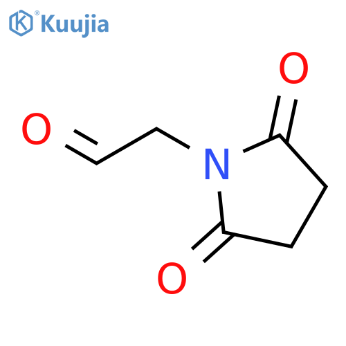 2,5-dioxo-1-Pyrrolidineacetaldehyde structure