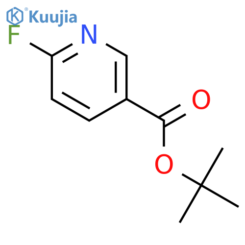 Tert-Butyl 6-fluoronicotinate structure