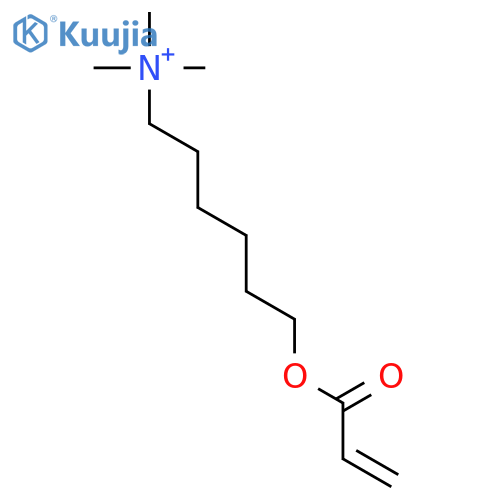 1-Hexanaminium, N,N,N-trimethyl-6-[(1-oxo-2-propenyl)oxy]- structure