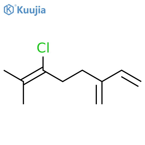1,6-OCTADIENE, 6-CHLORO-7-METHYL-3-METHYLENE- structure