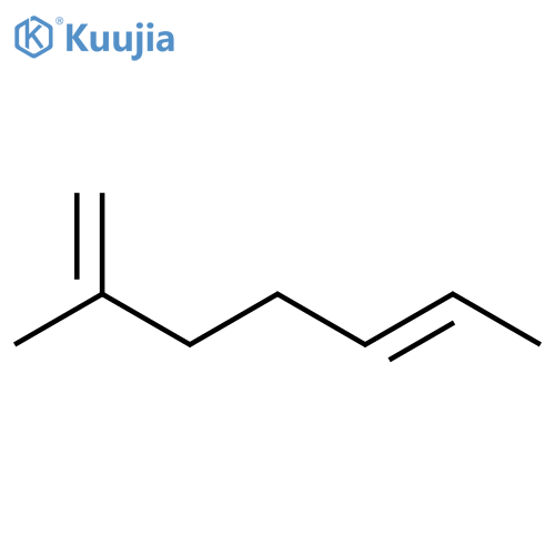 2-Methyl-1,5-heptadiene (cis- and trans- mixture) structure