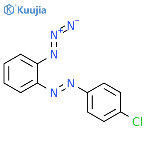 Diazene, (2-azidophenyl)(4-chlorophenyl)- structure