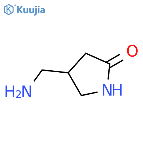 4-(aminomethyl)pyrrolidin-2-one structure