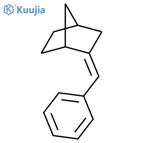 Bicyclo[2.2.1]heptane, 2-(phenylmethylene)-, (E)- structure
