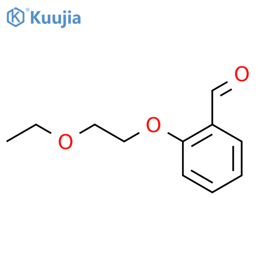 Benzaldehyde, 2-(2-ethoxyethoxy)- structure