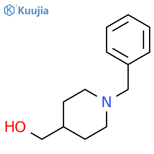 (1-benzylpiperidin-4-yl)methanol structure