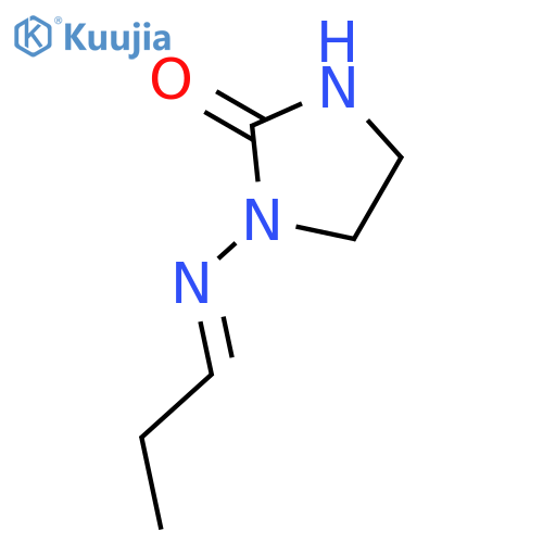 2-Imidazolidinone, 1-(propylideneamino)- structure