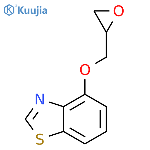Benzothiazole, 4-(oxiranylmethoxy)- (9CI) structure