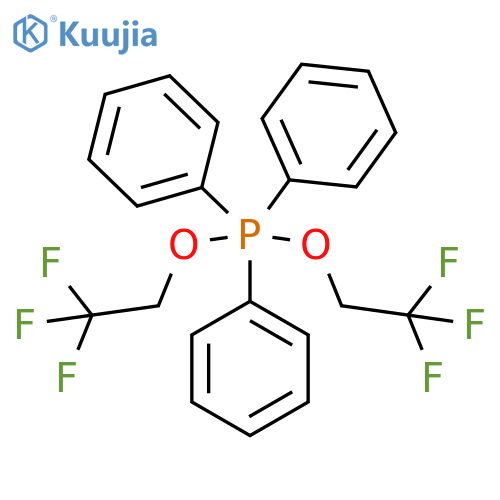 BIS(2,2,2-TRIFLUOROETHOXY)TRIPHENYLPHOSPHORANE structure