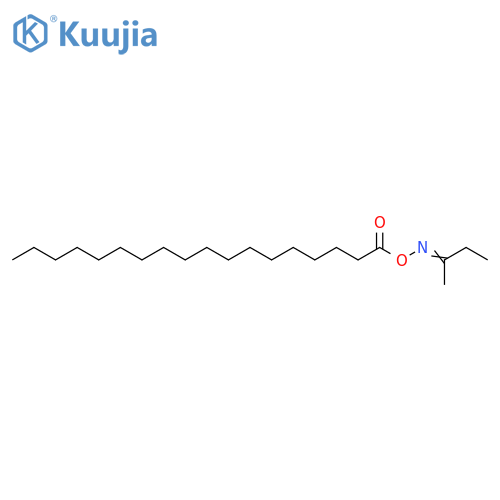2-Butanone, O-(1-oxooctadecyl)oxime structure