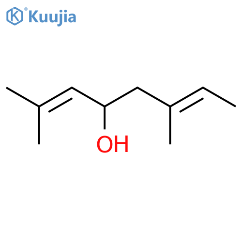 2,6-Octadien-4-ol, 2,6-dimethyl- structure