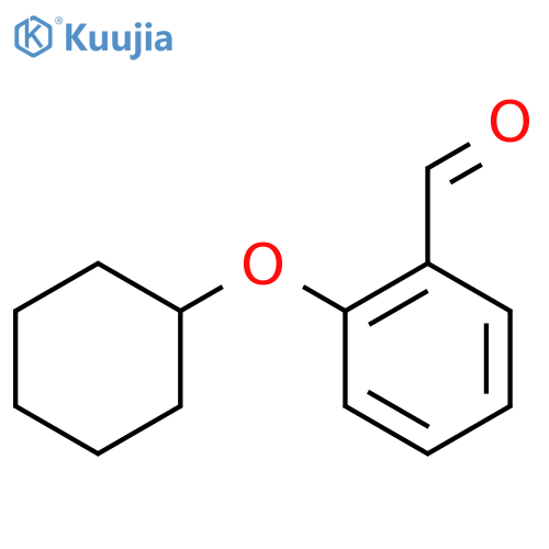 2-(cyclohexyloxy)benzaldehyde structure