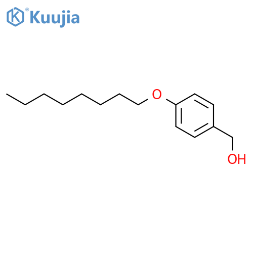 p-Octyloxybenzyl alcohol structure