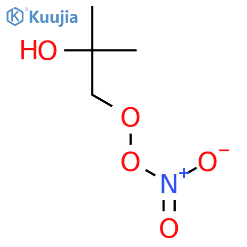 2-PROPANOL, 2-METHYL-1-(NITRODIOXY)- structure