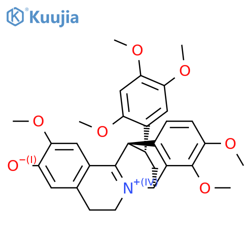 (8S,13R,15R)-2,9,10-trimethoxy-15-(2,4,5-trimethoxyphenyl)-5,6,8,13-tetrahydro-3H-8,13-ethanoisoquino[3,2-a]isoquinolin-3-one structure