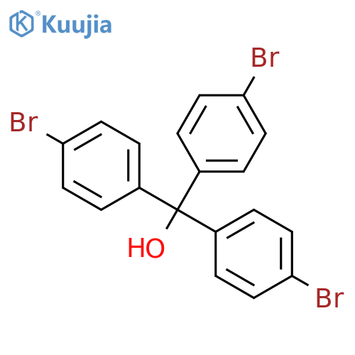 Benzenemethanol, 4-bromo-α,α-bis(4-bromophenyl)- structure