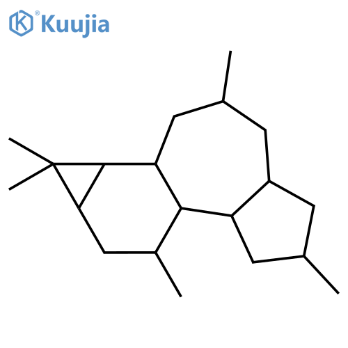 (1aS,1bR,3S,4aS,6R,7aR,7bR,8R,9aR)-1,1,3,6,8-pentamethyltetradecahydro-1H-cyclopropa[3,4]benzo[1,2-e]azulene structure