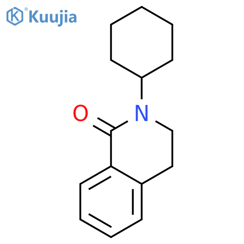 2-Cyclohexyl-3,4-dihydroisoquinolin-1(2H)-one structure