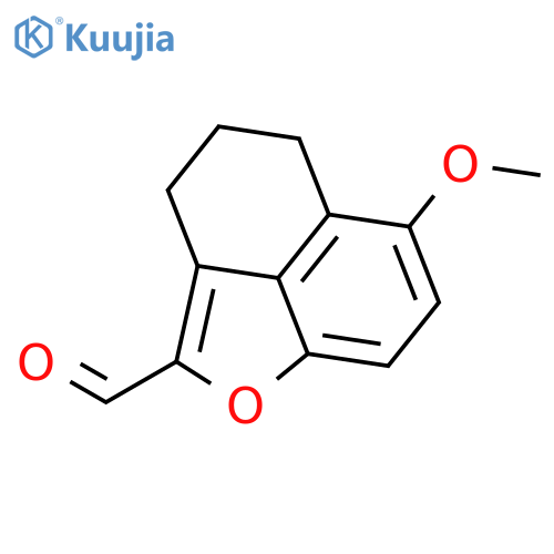 3H-NAPHTHO[1,8-BC]FURAN-2-CARBOXALDEHYDE, 4,5-DIHYDRO-6-METHOXY- structure