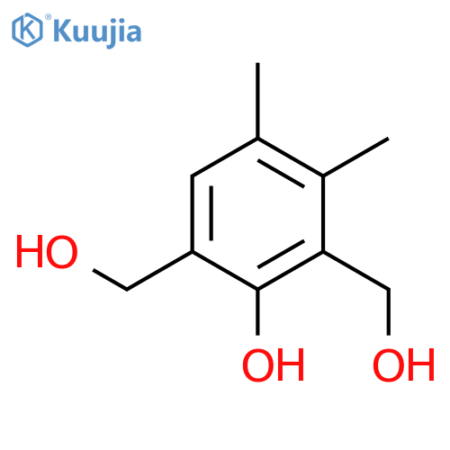 2,6-Bis(hydroxymethyl)-3,4-dimethylphenol structure