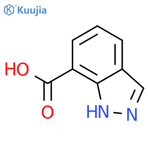 1H-Indazole-7-carboxylic acid structure