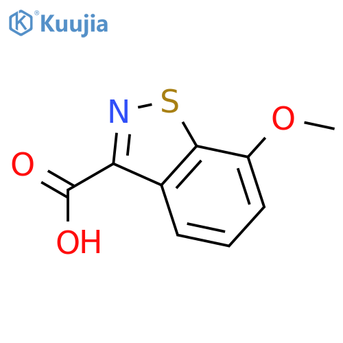 7-Methoxybenzo[d]isothiazole-3-carboxylic acid structure