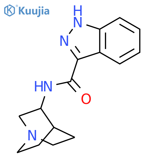 N-{1-azabicyclo2.2.2octan-3-yl}-2H-indazole-3-carboxamide structure