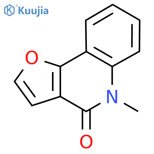 5-METHYLFURO[3,2-C]QUINOLIN-4(5H)-ONE structure