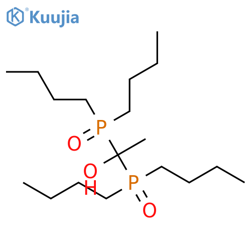 ETHANOL, 1,1-BIS(DIBUTYLPHOSPHINYL)- structure
