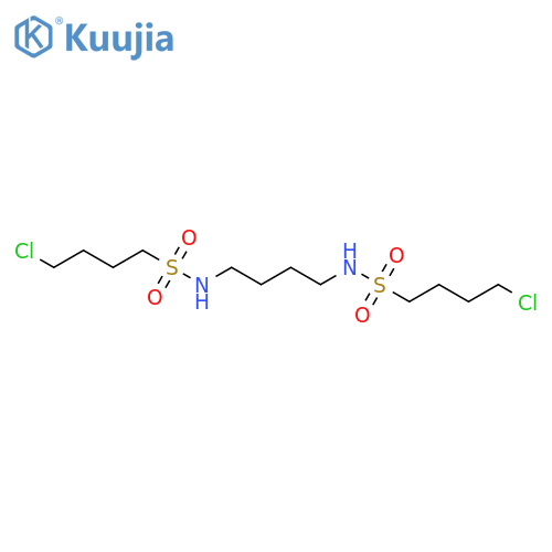 1-Butanesulfonamide, N,N'-1,4-butanediylbis[4-chloro- structure