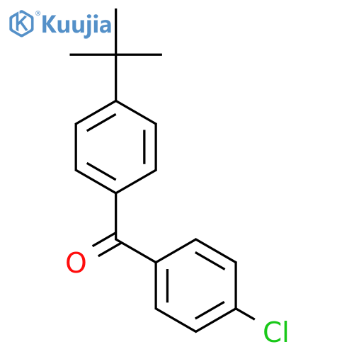 4-tert-Butyl-4'-chlorobenzophenone structure