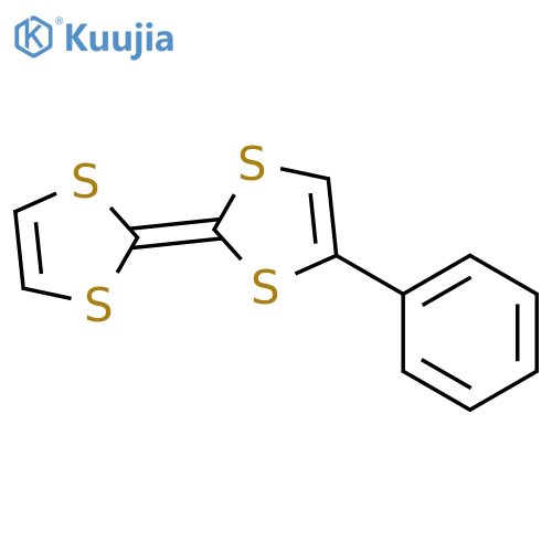 1,3-Dithiole, 2-(1,3-dithiol-2-ylidene)-4-phenyl- structure
