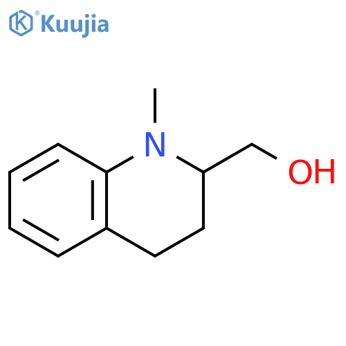 1,2,3,4-tetrahydro-1-methyl-2-Quinolinemethanol structure