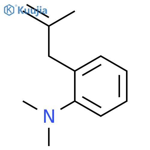 BENZENAMINE, N,N-DIMETHYL-2-(2-METHYL-2-PROPENYL)- structure