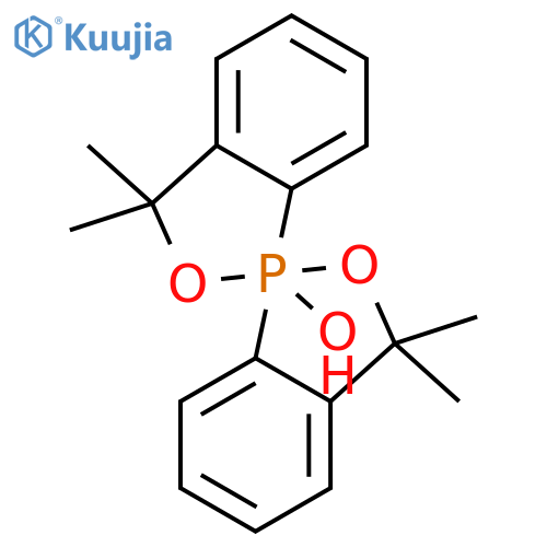1-hydroxy-3,3,3',3'-tetramethyl-1,1'-spirobi[2,1λ5-benzoxaphosphole] structure
