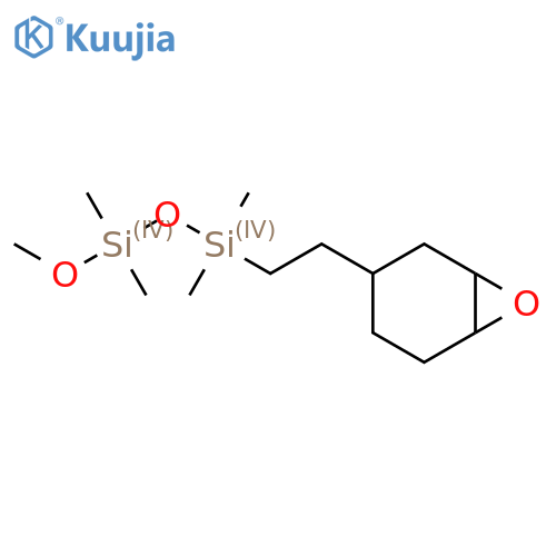 [Dimethyl-[2-(7-oxabicyclo[4.1.0]heptan-3-yl)ethyl]silyl]oxy-methoxy-dimethylsilane structure