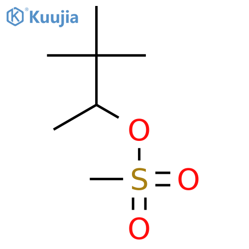 3,3-DIMETHYL-2-BUTYLMETHANESULPHONATE structure