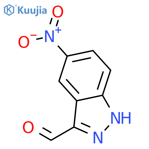 5-Nitro-1H-indazole-3-carbaldehyde structure