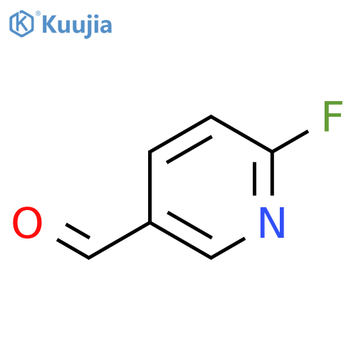 6-fluoropyridine-3-carbaldehyde structure