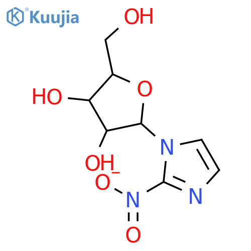 2-nitro-1-(alpha-D-ribofuranosyl)-1H-imidazole structure
