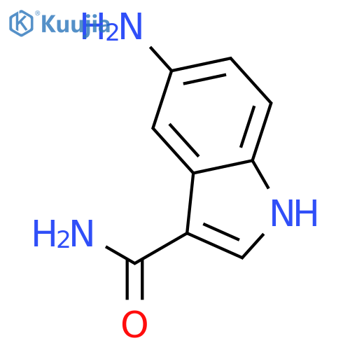 1H-Indole-3-carboxamide, 5-amino- structure