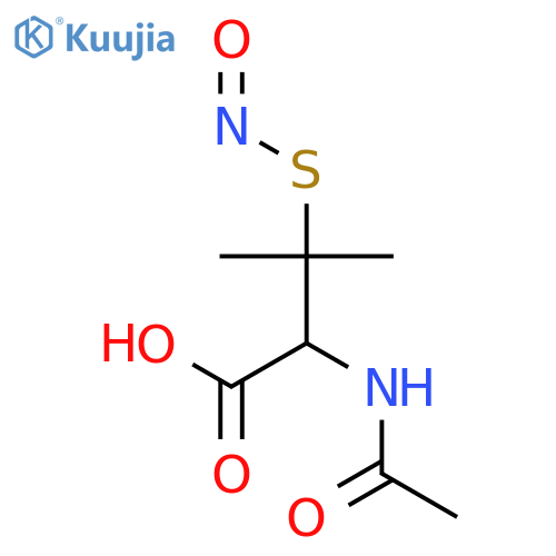 S-Nitroso-N-acetyl-DL-penicillamine structure