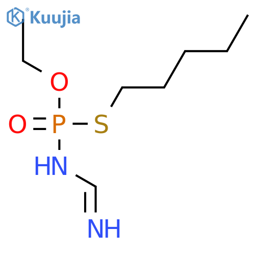 PHOSPHORAMIDOTHIOIC ACID, (IMINOMETHYL)-, O-ETHYL S-PENTYL ESTER structure