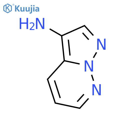 PYRAZOLO[1,5-B]PYRIDAZIN-3-AMINE structure