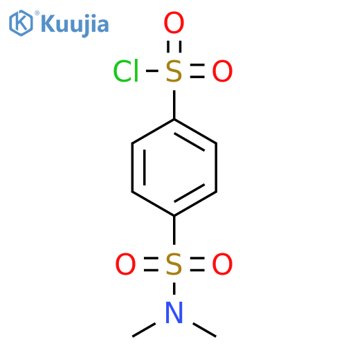 4-(Dimethylsulfamoyl)benzene-1-sulfonyl chloride structure