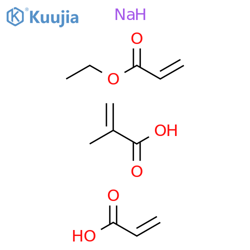 Acrylic acid, ethyl acrylate, methyl methacrylate polymer, sodium salt , borated structure