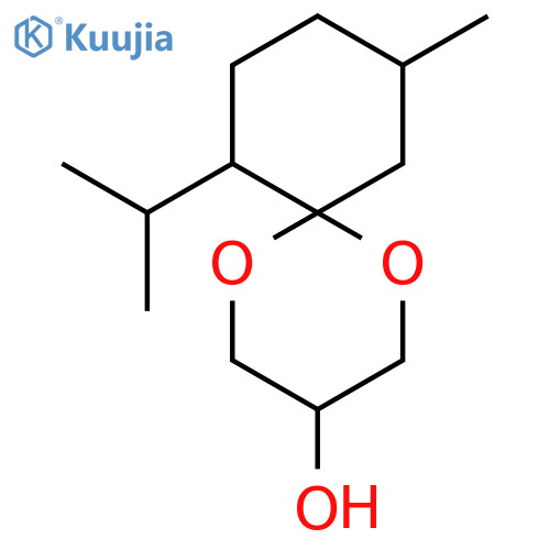Menthone 1,2-glycerol ketal structure