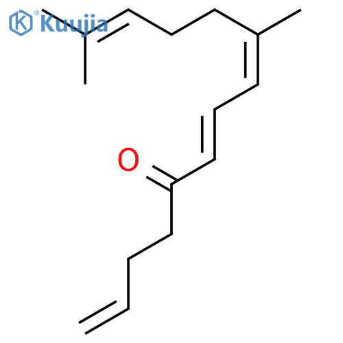 9,13-dimethyltetradeca-1,6,8,12-tetraen-5-one structure