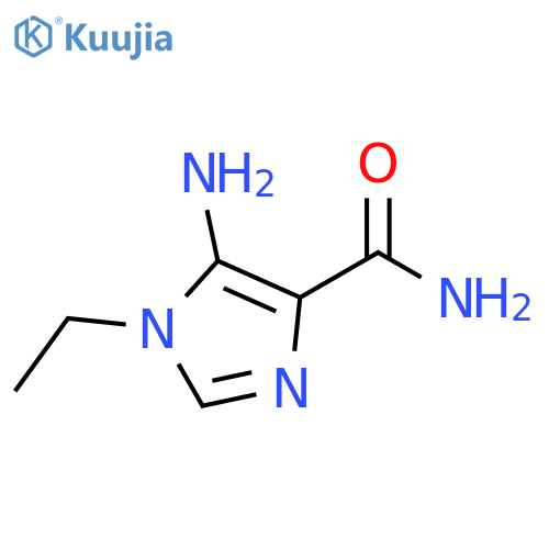 5-amino-1-ethyl-1H-Imidazole-4-carboxamide structure